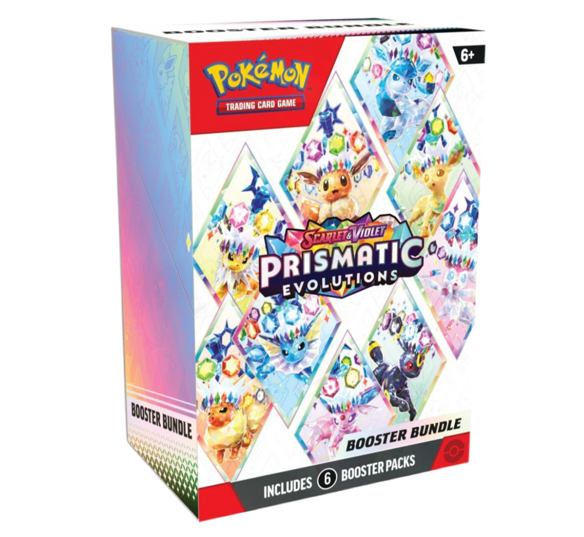 Pokémon Cards Scarlet & Violet Prismatic Evolutions Booster Bundle