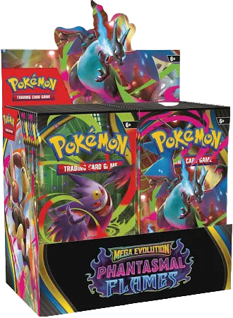 Pokémon TCG: Mega Evolution Phantasmal Flames - Booster Box