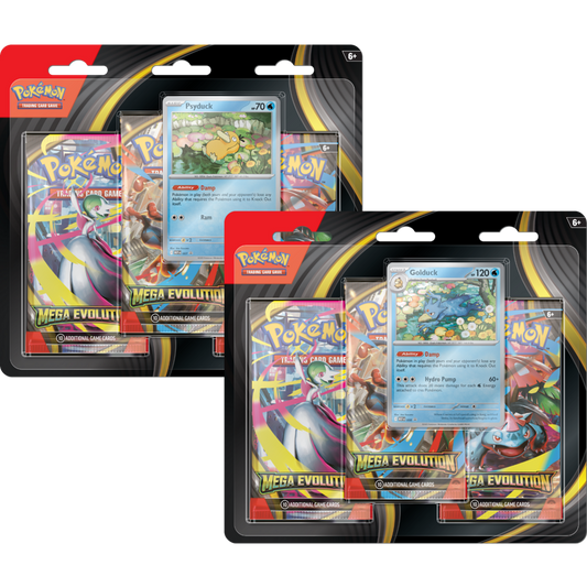 Pokémon TCG: Mega Evolution 3-pack Blister(PREORDER)